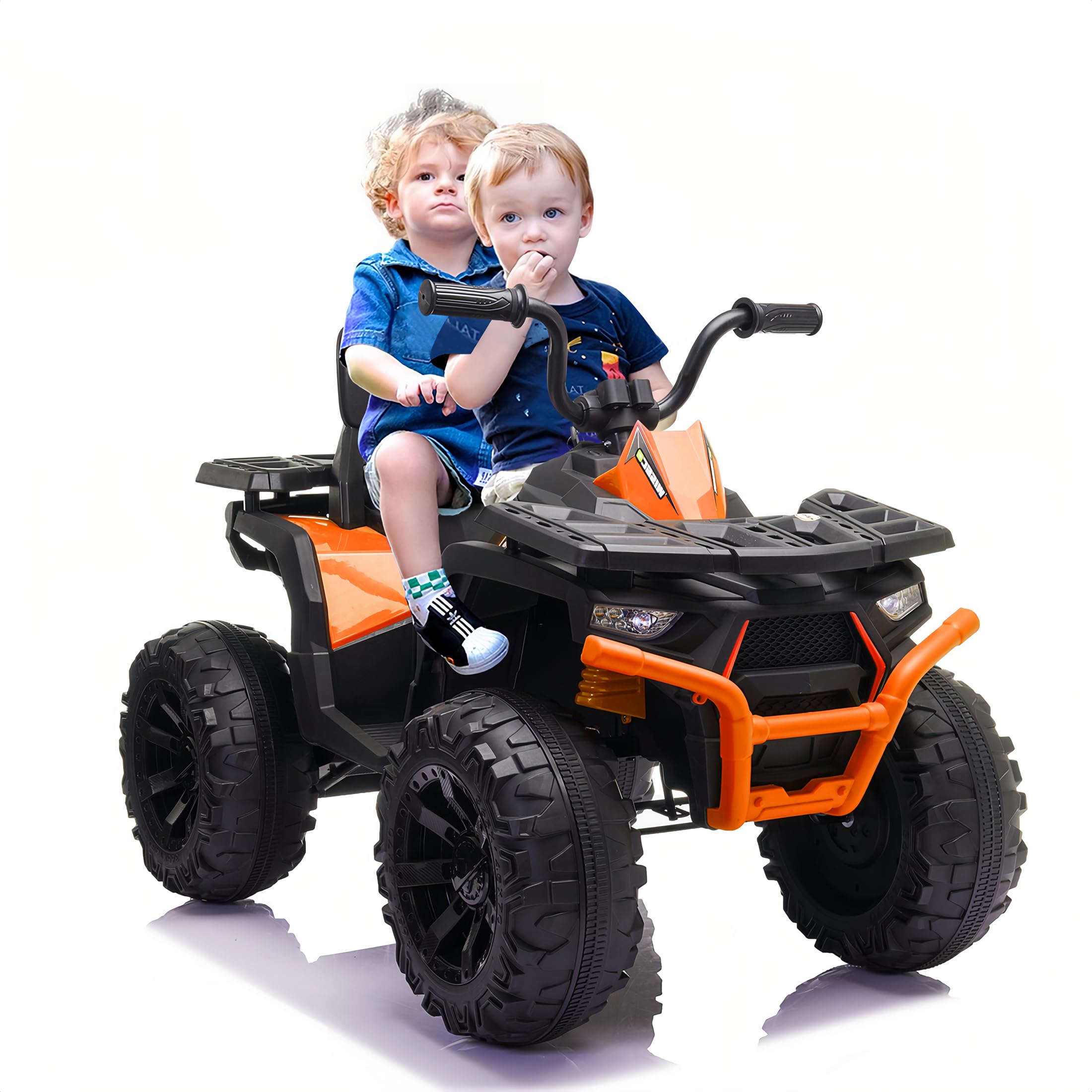 キッズ用電動車 2人乗り LEDライト付き